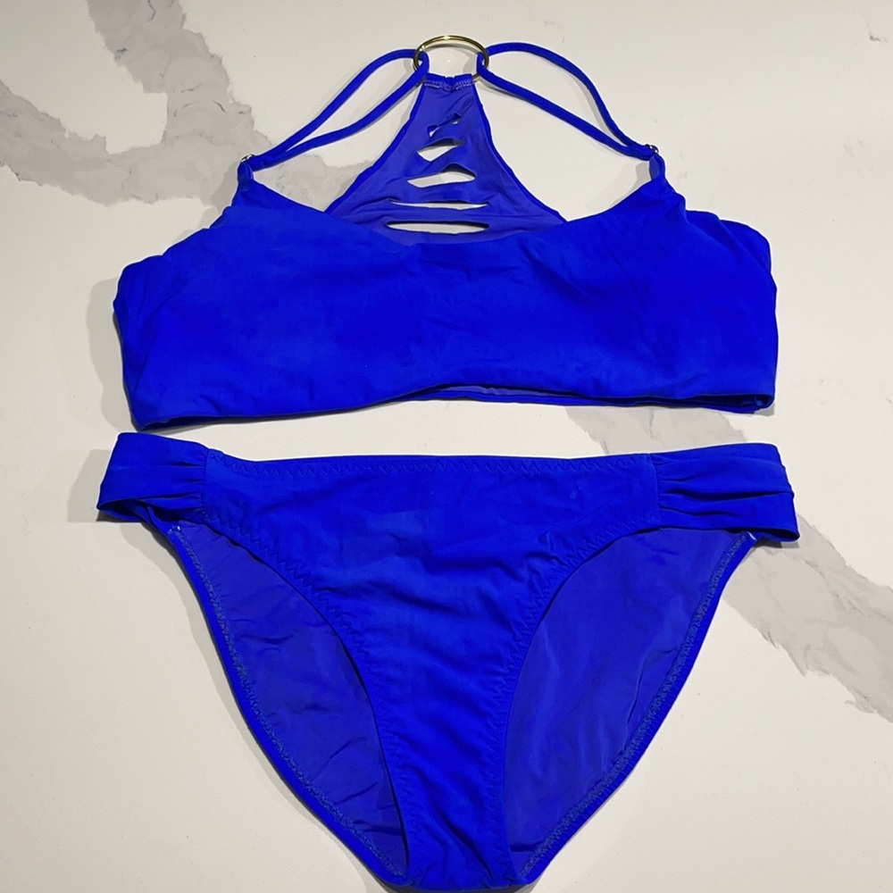Red Carter Swim Royal Blue Bikini *Sold Out Online